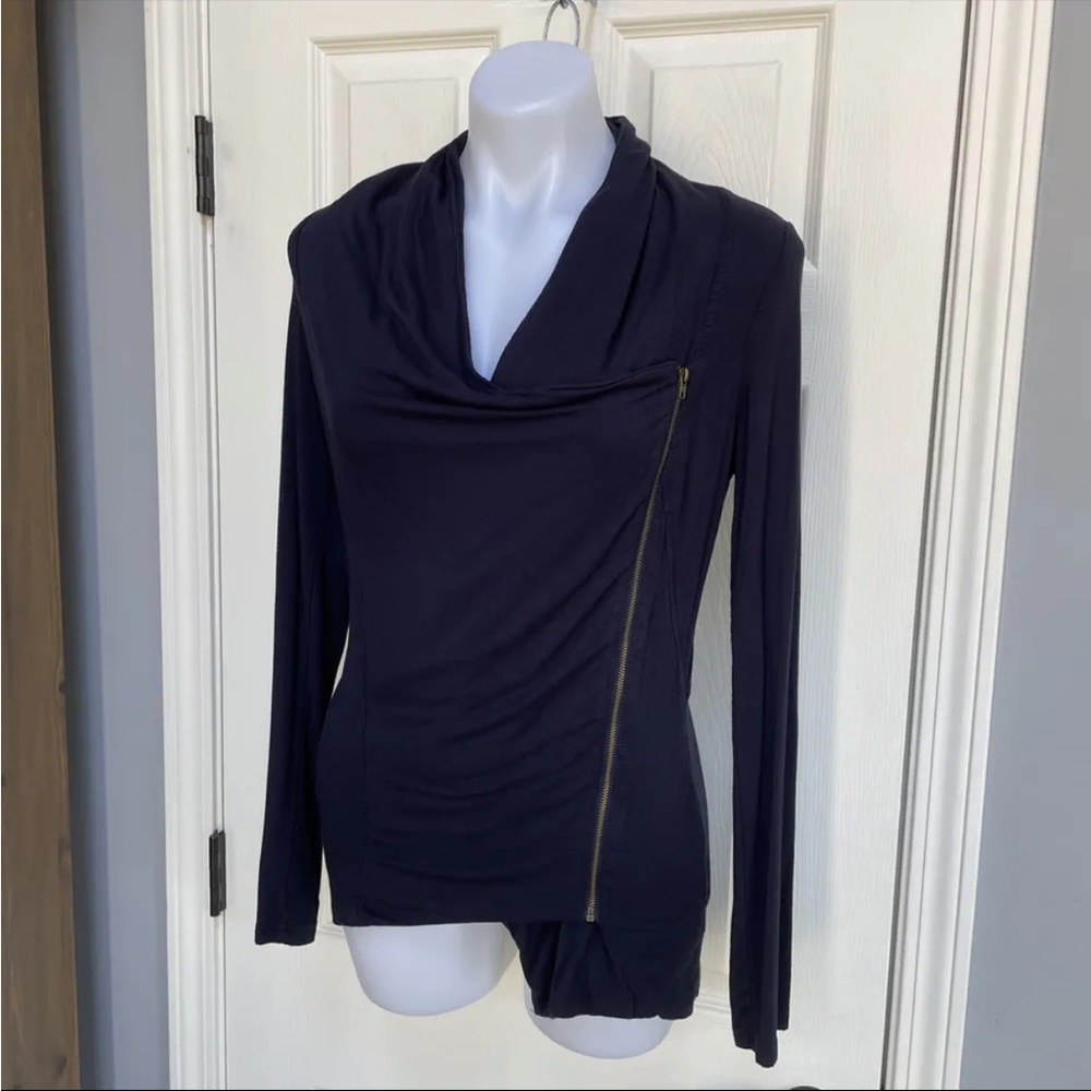 Market and Spruce asymmetrical jacket